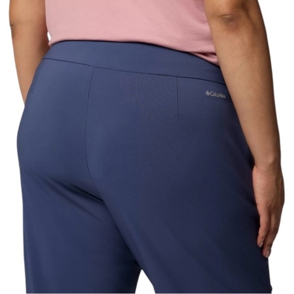 Columbia, Anytime Casual Pants, Plus Size 3X, Navy - Picture 4 of 9